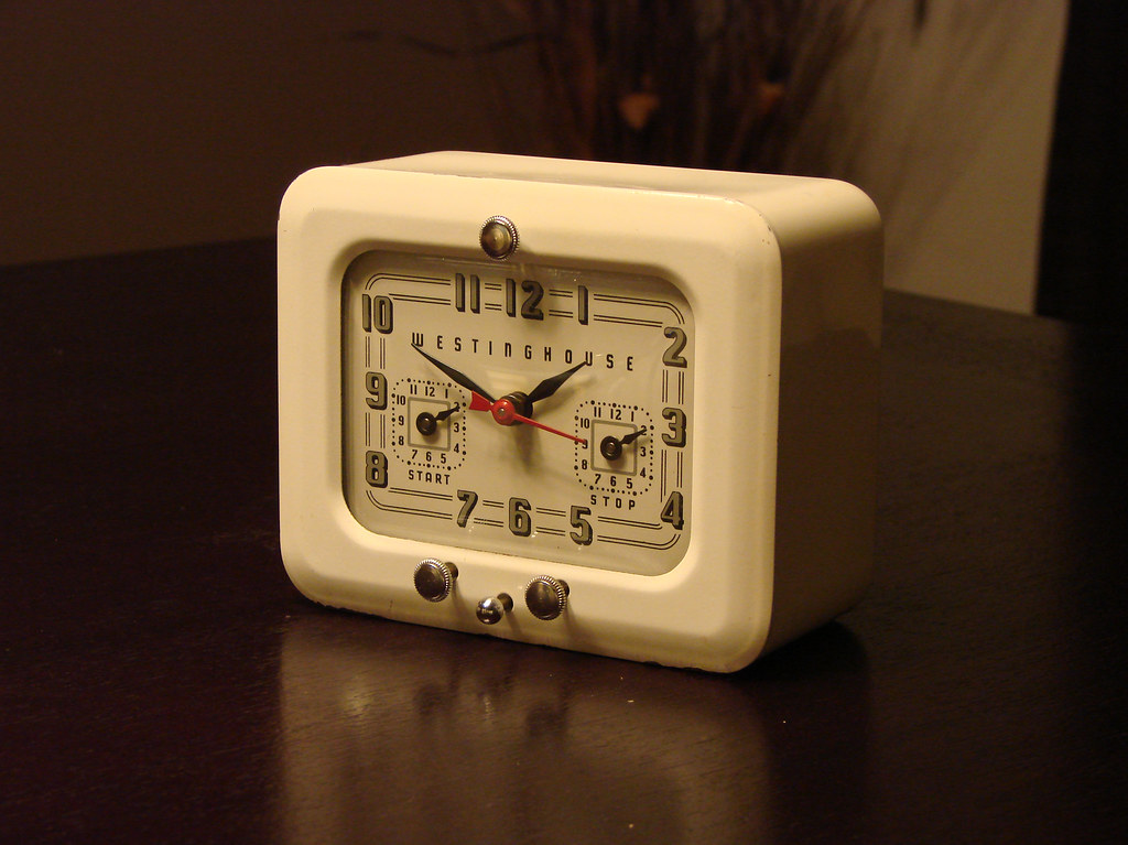 Westinghouse Kitchen Clock / Timer TC-81 (1940's -1950's)