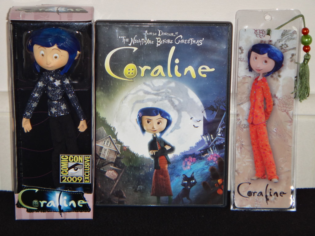 NECA SDCC Coraline Bendy Doll - First Look - Front View