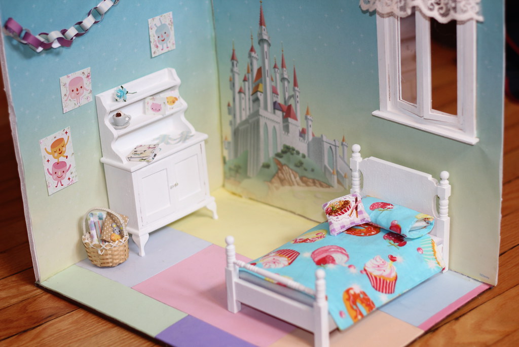princess bedroom diorama14