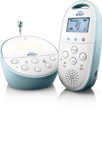 Bewertung für Philips AVENT SCD560/00 Babyphone DECT (Temperatursensor, Schlaflieder) hellblau/weiß