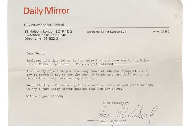 The prize was given away by the Daily Mirror in the early 1970's