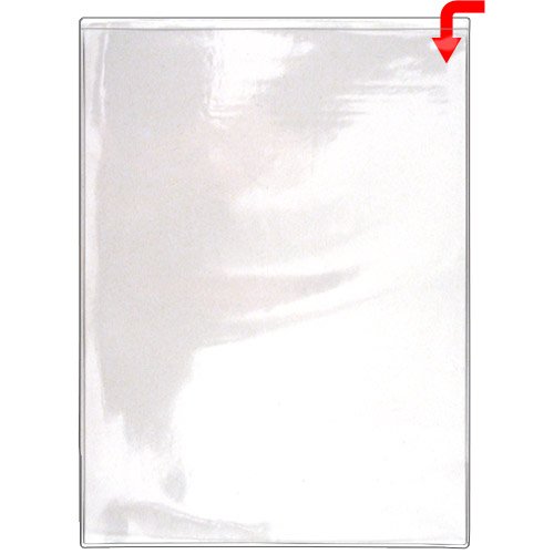 Clear Pockets Menu Cover Inserts.Menu.Pack of 10 Clear Pockets for Menu Covers 