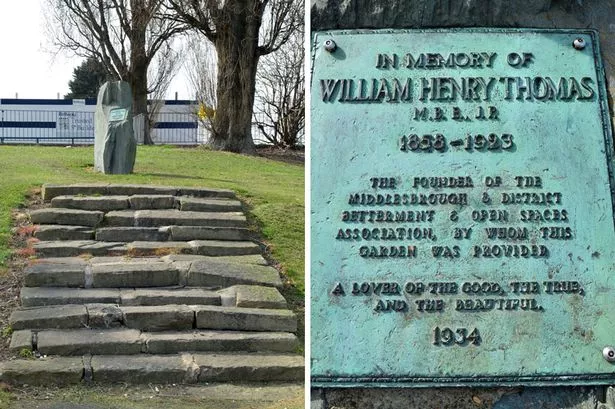 Memorial plaque to William Henry Thomas
