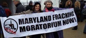 maryland fracking protest