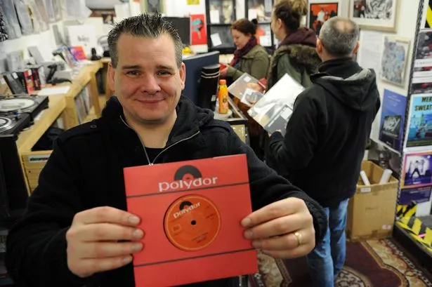 Sound it out Records owner Tom Butchart