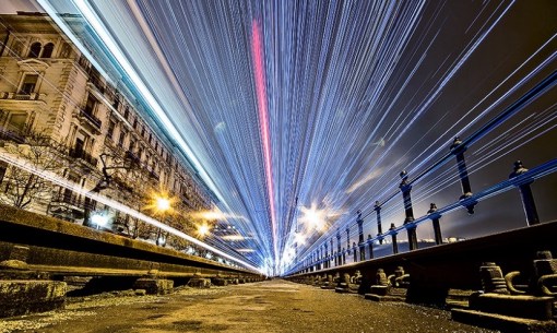 Top 10 Extended Exposure Images of Christmas Trams