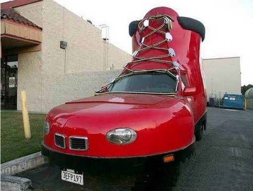 Top 10 Weird and Wacky Cars Shaped Like Shoes