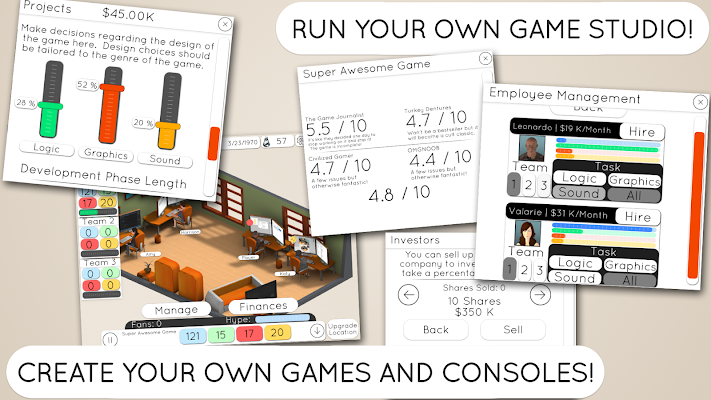  Game Studio Tycoon 2- screenshot 
