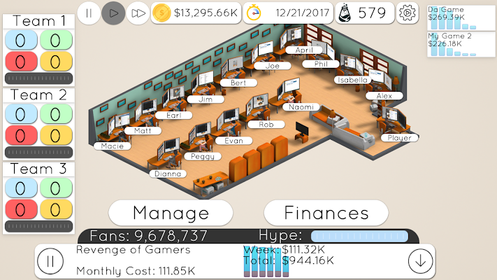  Game Studio Tycoon 2- screenshot 