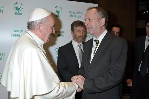 Dr Richard Spencer & Pope Francis