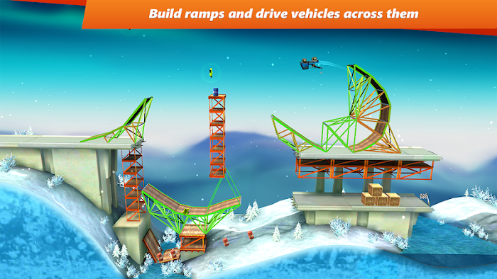  Bridge Constructor Stunts- screenshot 