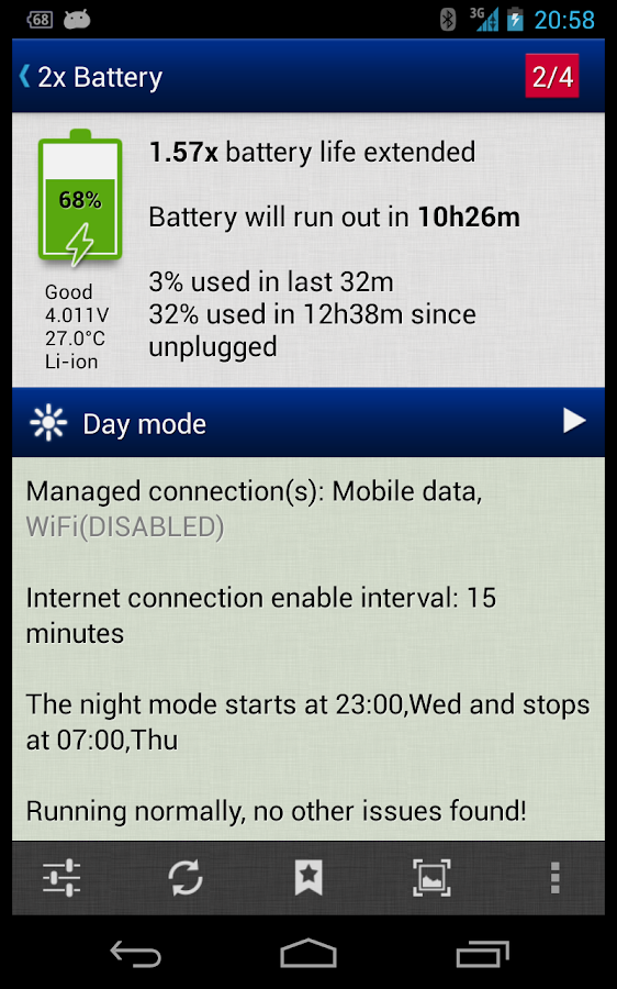2x Battery Pro - Battery Saver - screenshot