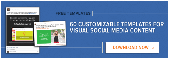 download 60 customizable social media graphic templates
