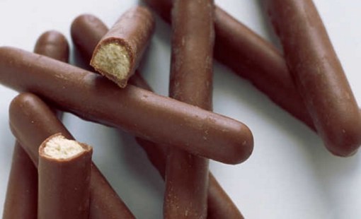 Homemade Chocolate Fingers