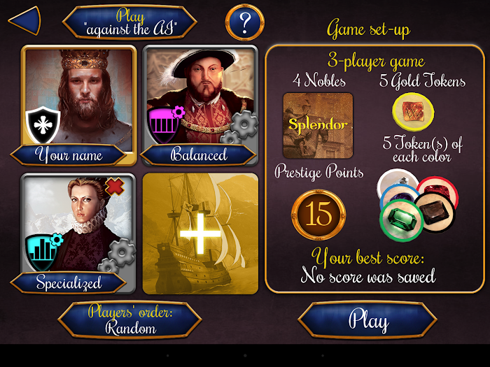 Splendor - screenshot