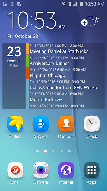  Calendar Widget Agenda Pro- screenshot 