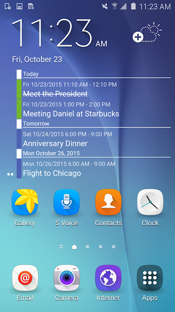  Calendar Widget Agenda Pro- screenshot 