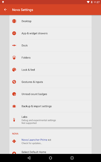 Nova Launcher - screenshot
