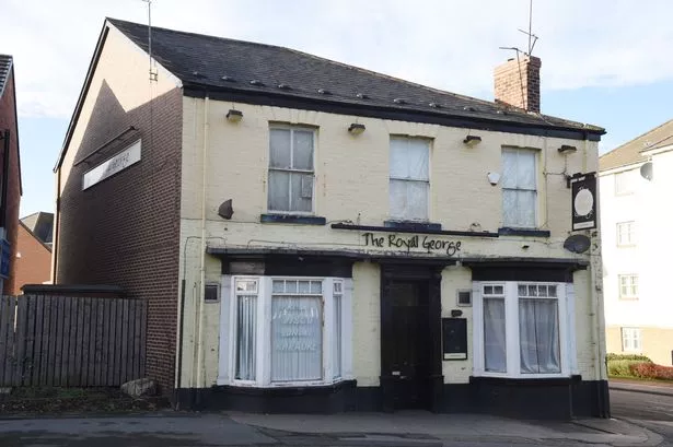 The Royal George in Thornaby where the landlord has surrendered the licence for the pub