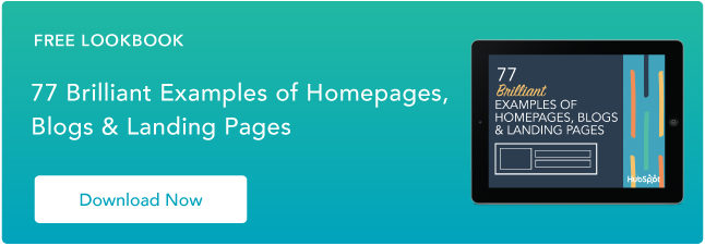 download 50 examples of brilliant homepage design