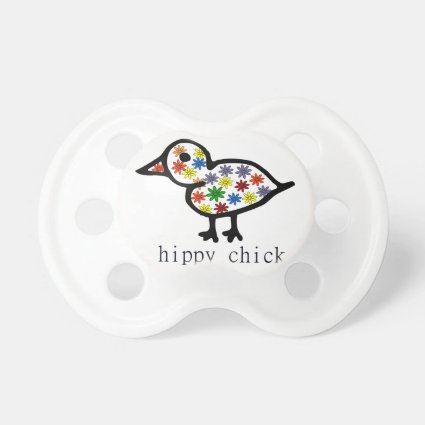 Hippy Chick BooginHead Pacifier
