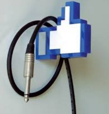 Facebook Thumbs Up "Like" Clothes Hanger