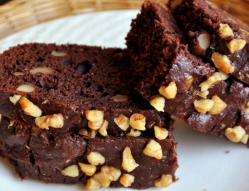 Chocolate, Coffee and Walnut Loaf