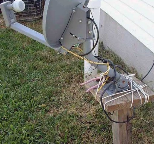 Top 10 Ways Not to Install a Satellite Dish