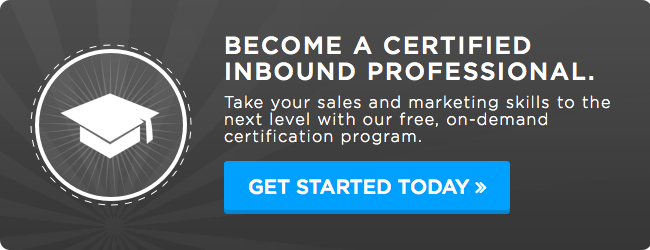inbound marketing certification 