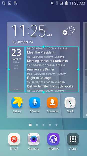  Calendar Widget Agenda Pro- screenshot 