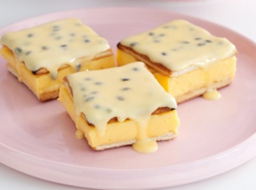 Passionfruit Custard Slice