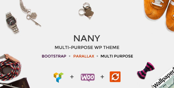 Nany v1.8 - Creative Multipurpose WordPress Theme