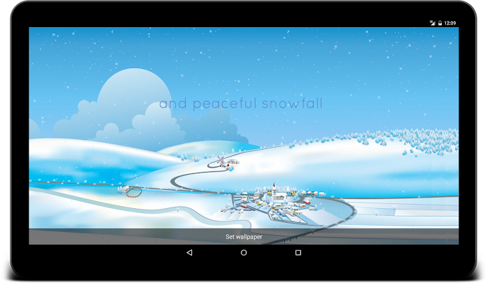  Winter Live Wallpaper- screenshot 