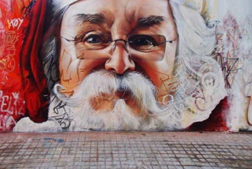 Top 10 Amazing Examples of Christmas Street Art