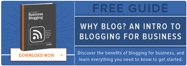 free business blogging guide