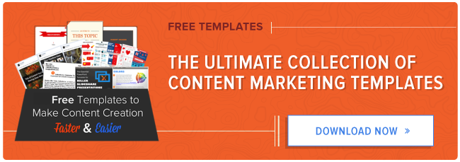 free content marketing templates
