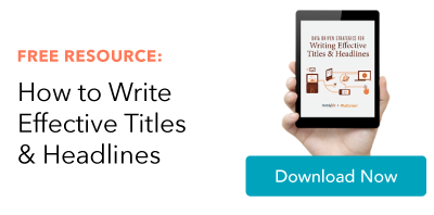 free guide to effective title and headline writing