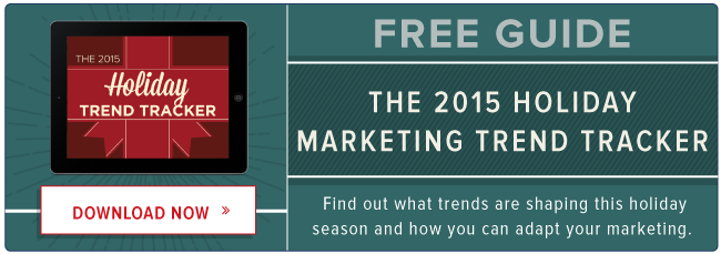 free 2015 holiday marketing trend tracker