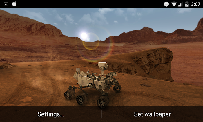  My Mars (3D Live Wallpaper)- screenshot 