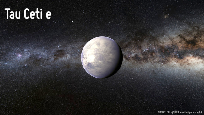Exoplanet Tau Ceti E Phl