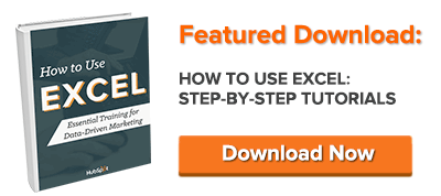 free guide: how to use excel