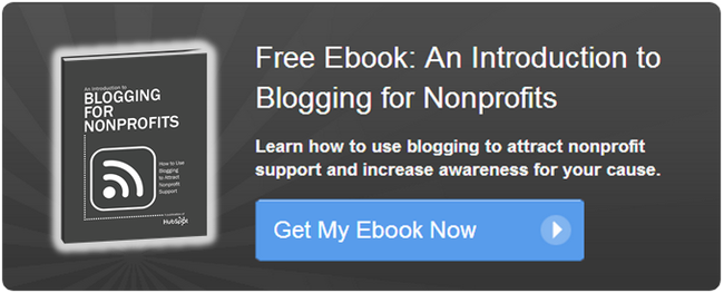 free nonprofit blogging ebook