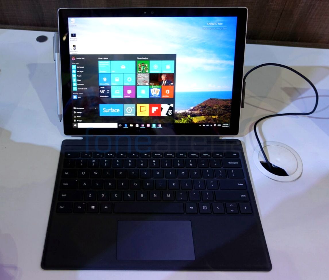 Microsoft Surface Pro 4 launching in India on January 7 | The Sheen Blog