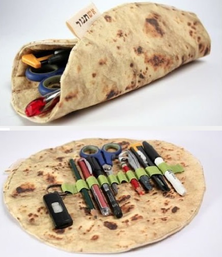 Pita Bread Novelty Pencil Case