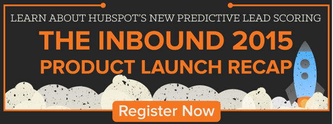 live webinar: INBOUND 2015 HubSpot product launches