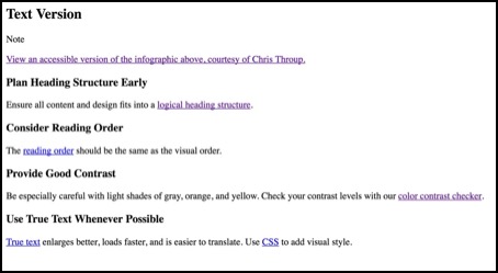 Google cache (partial) of infographic text provided on the image infographic page