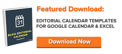 download free editorial calendar templates