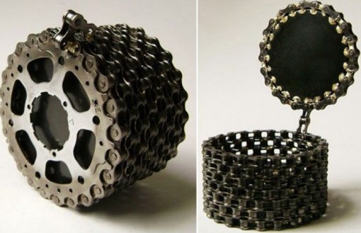 Bicycle Chain Jewellery Box