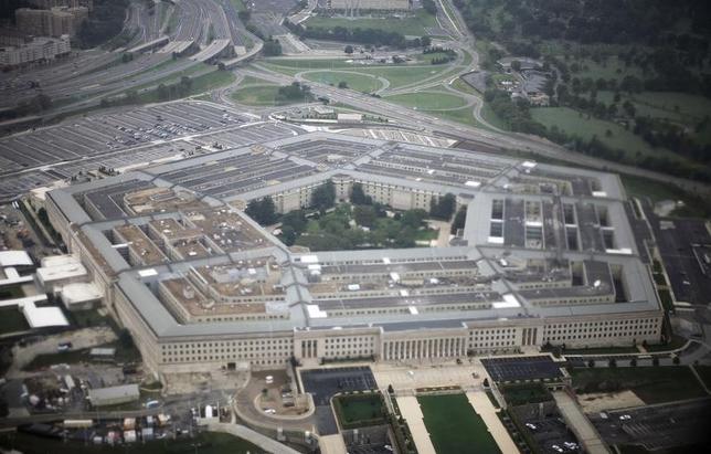 Aerial view of the United States military headquarters, the Pentagon, September 28, 2008. REUTERS/Jason Reed