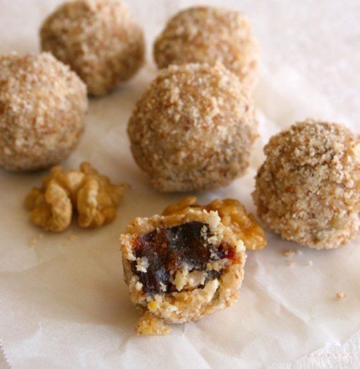 Walnut & Sticky Date Truffles